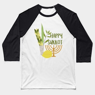 Sukkot Shalom Best Wishes for the Sukkot Holiday Baseball T-Shirt